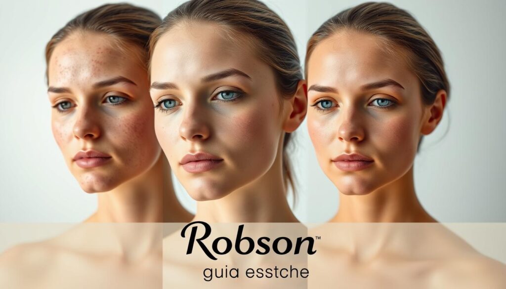 tipos de pele com acne
