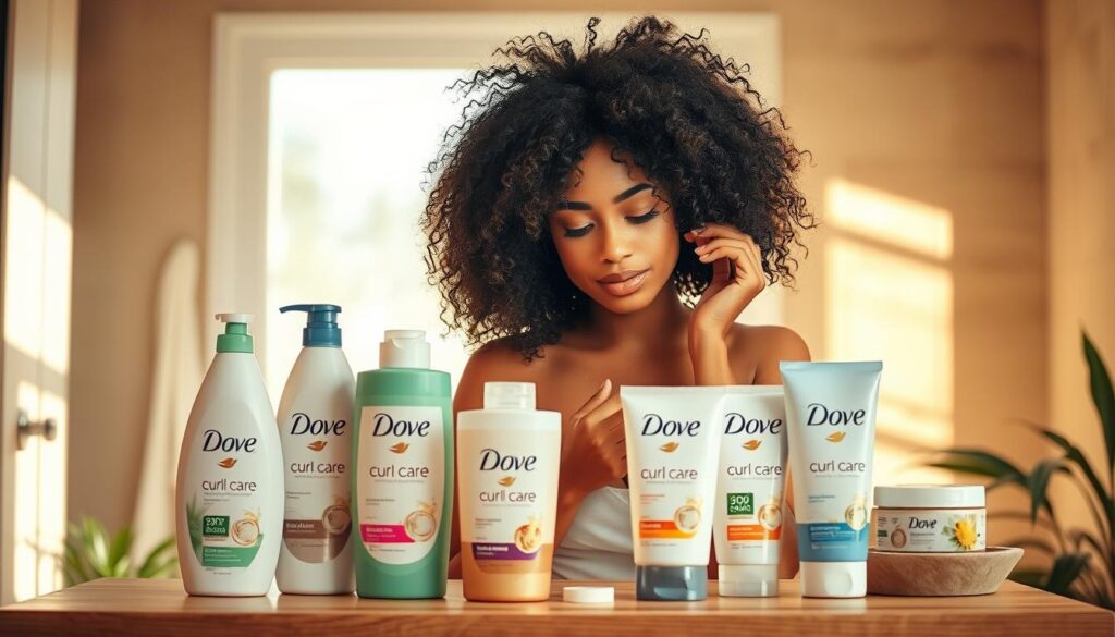 kit dove para cachos