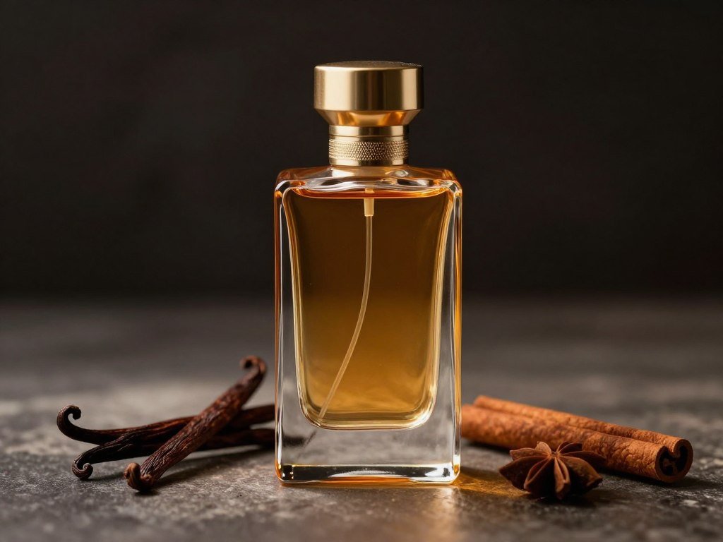 Perfume gourmand de baunilha e especiarias