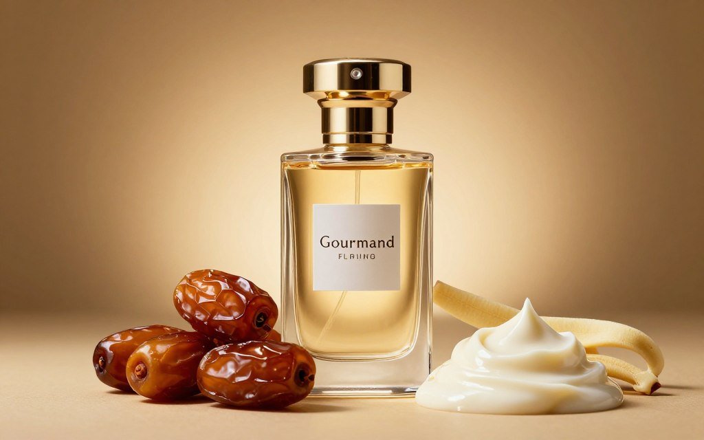 Scent gourmand de tâmara e baunilha