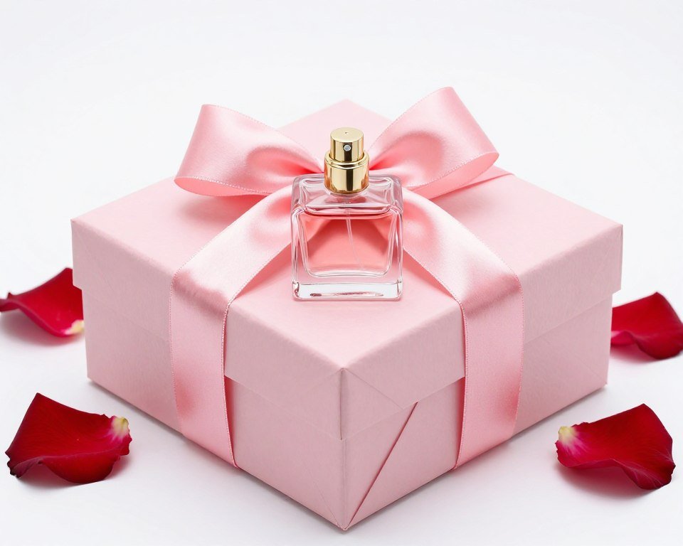 Frasco de perfume para presente