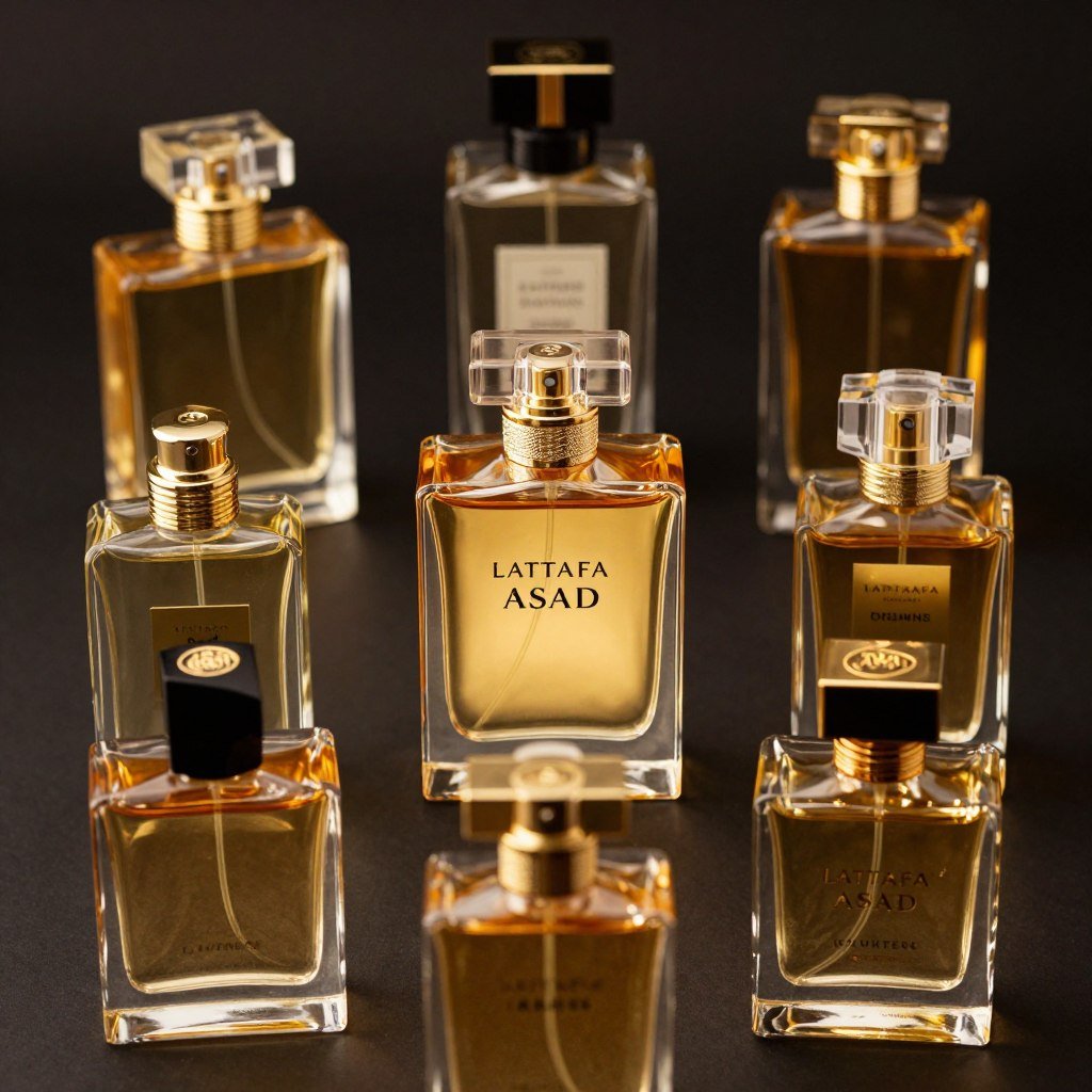 Lattafa perfumes em coleção sofisticada